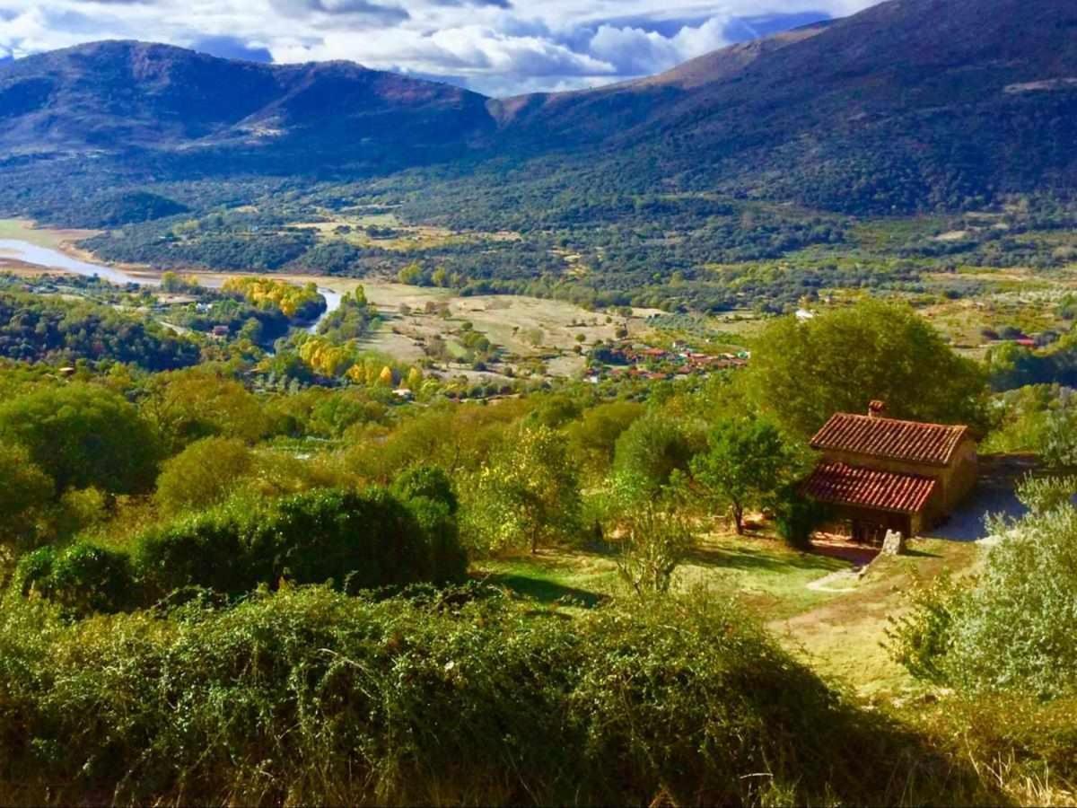 Mi Valle Rural Villa Casas del Castañar Buitenkant foto