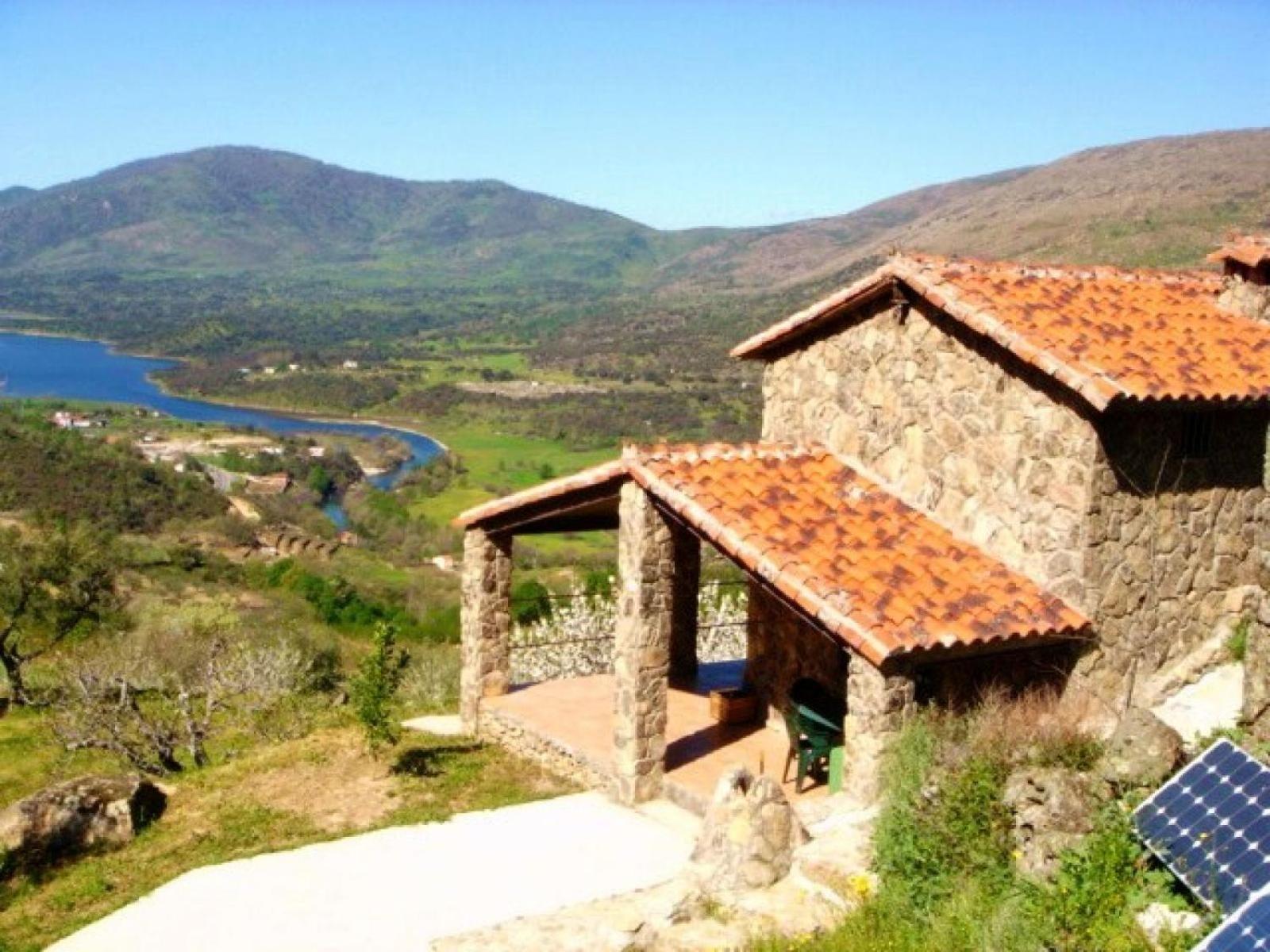 Mi Valle Rural Villa Casas del Castañar Buitenkant foto