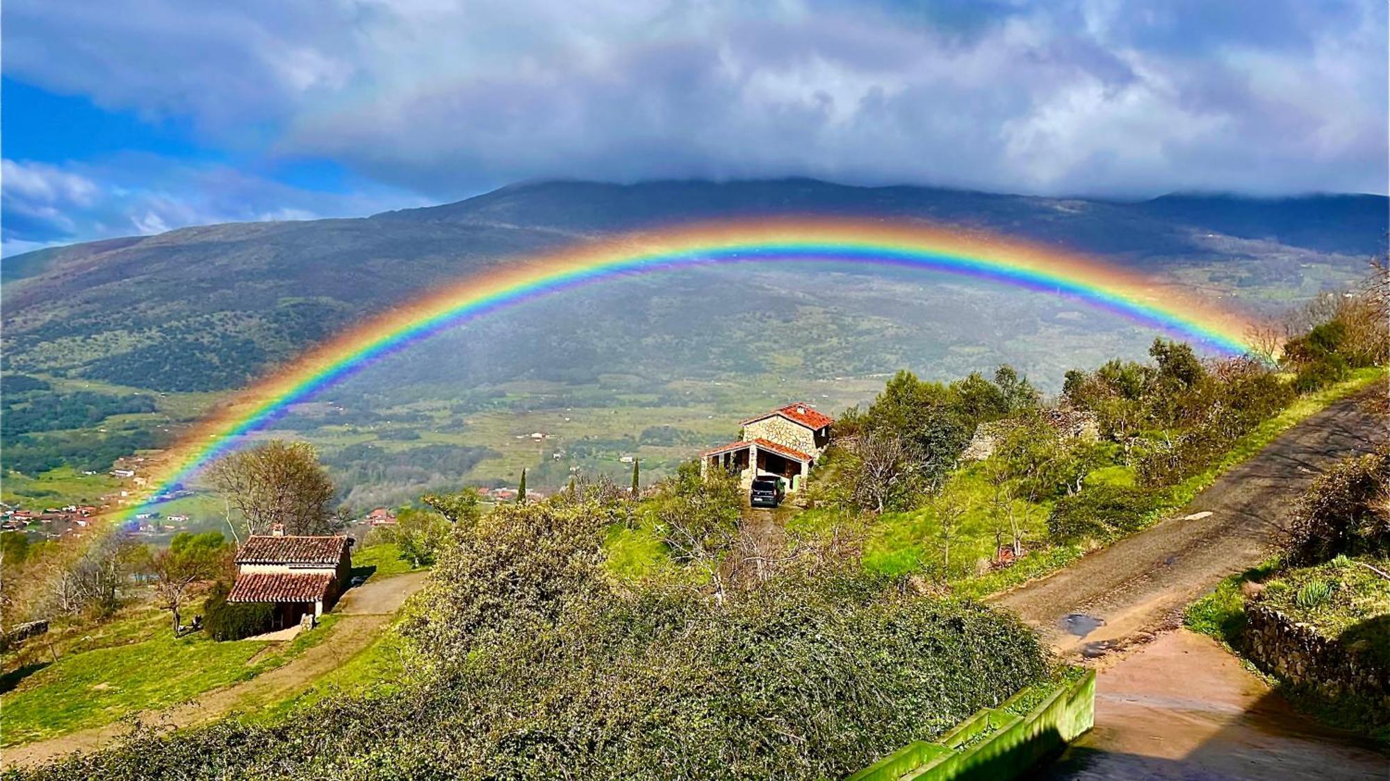 Mi Valle Rural Villa Casas del Castañar Buitenkant foto